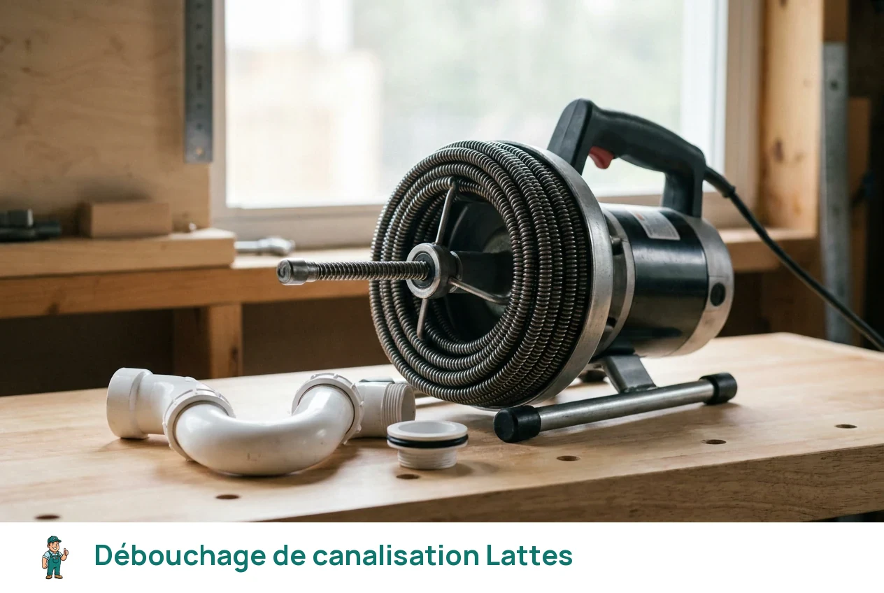 Débouchage de canalisation à Lattes