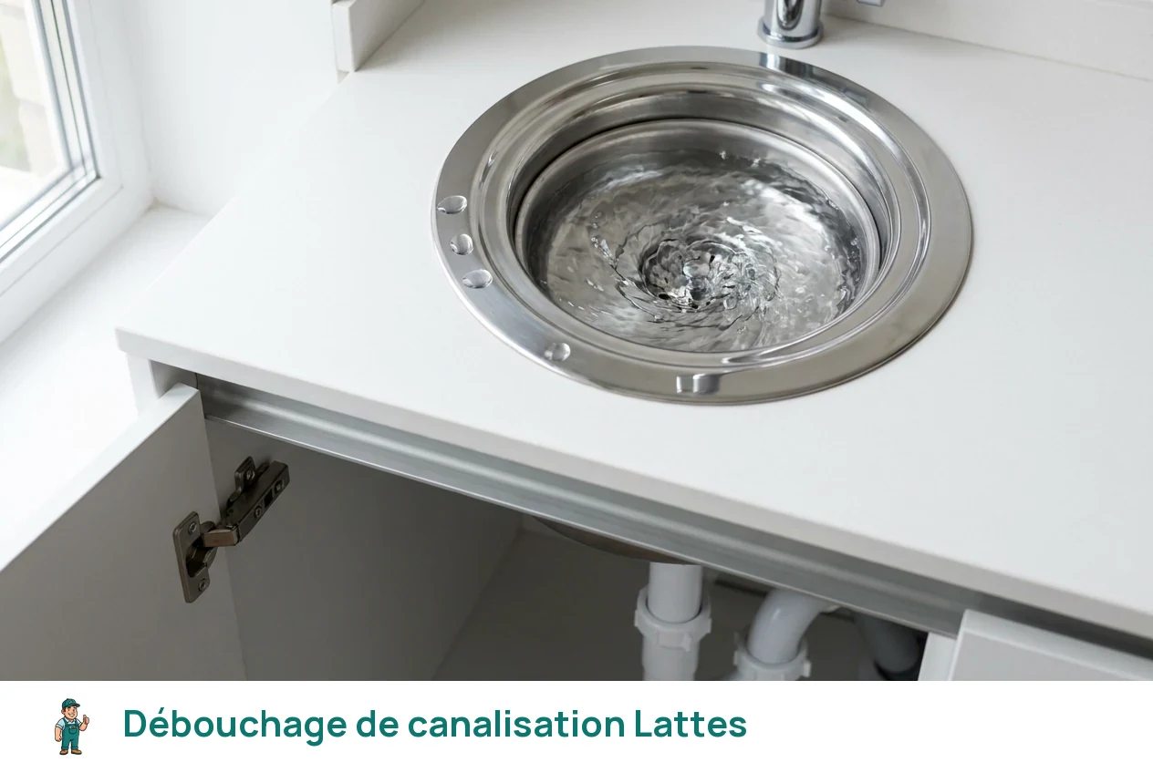 Débouchage de canalisation à Lattes