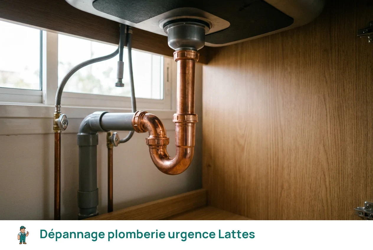 Dépannage plomberie urgence à Lattes