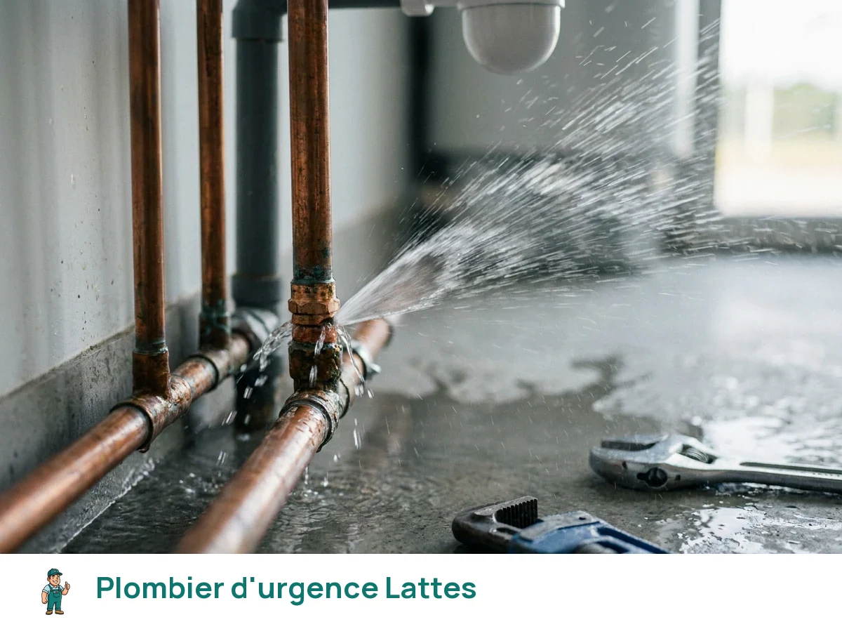 Plombier d'urgence à Lattes