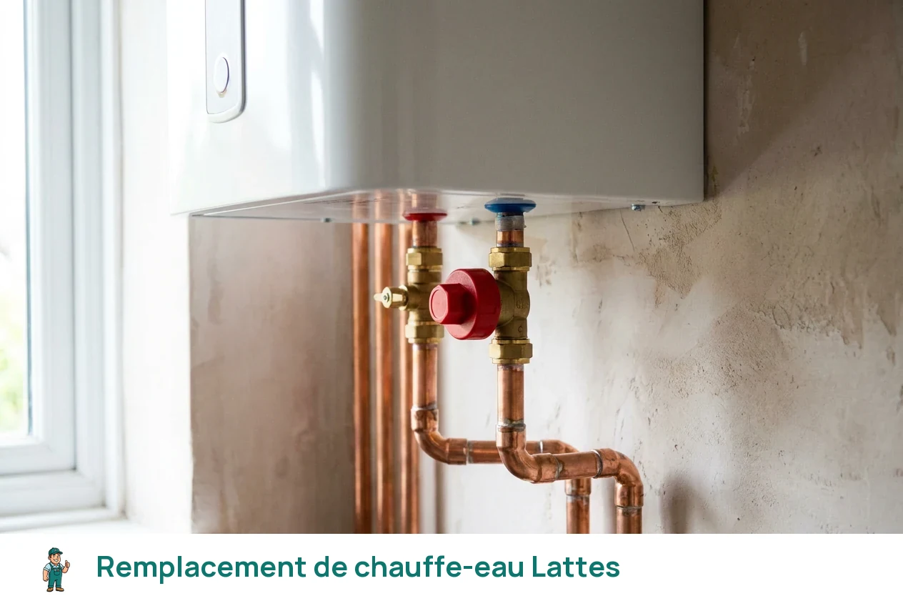 Remplacement de chauffe-eau à Lattes