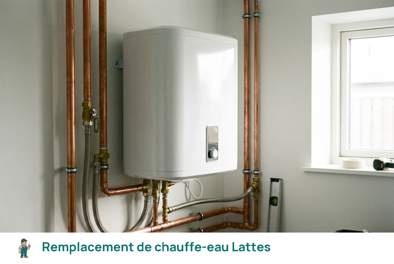Remplacement de chauffe-eau à Lattes