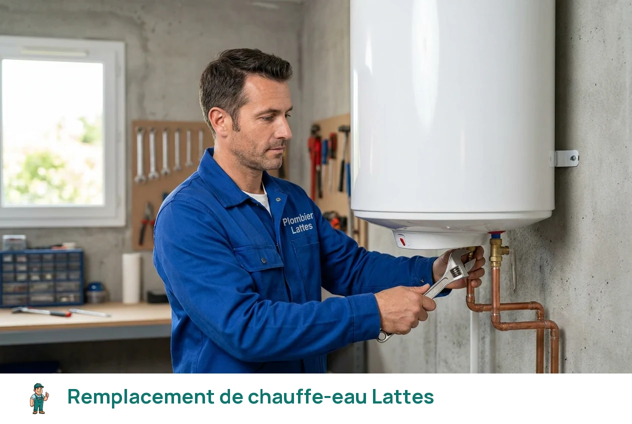 Remplacement de chauffe-eau à Lattes