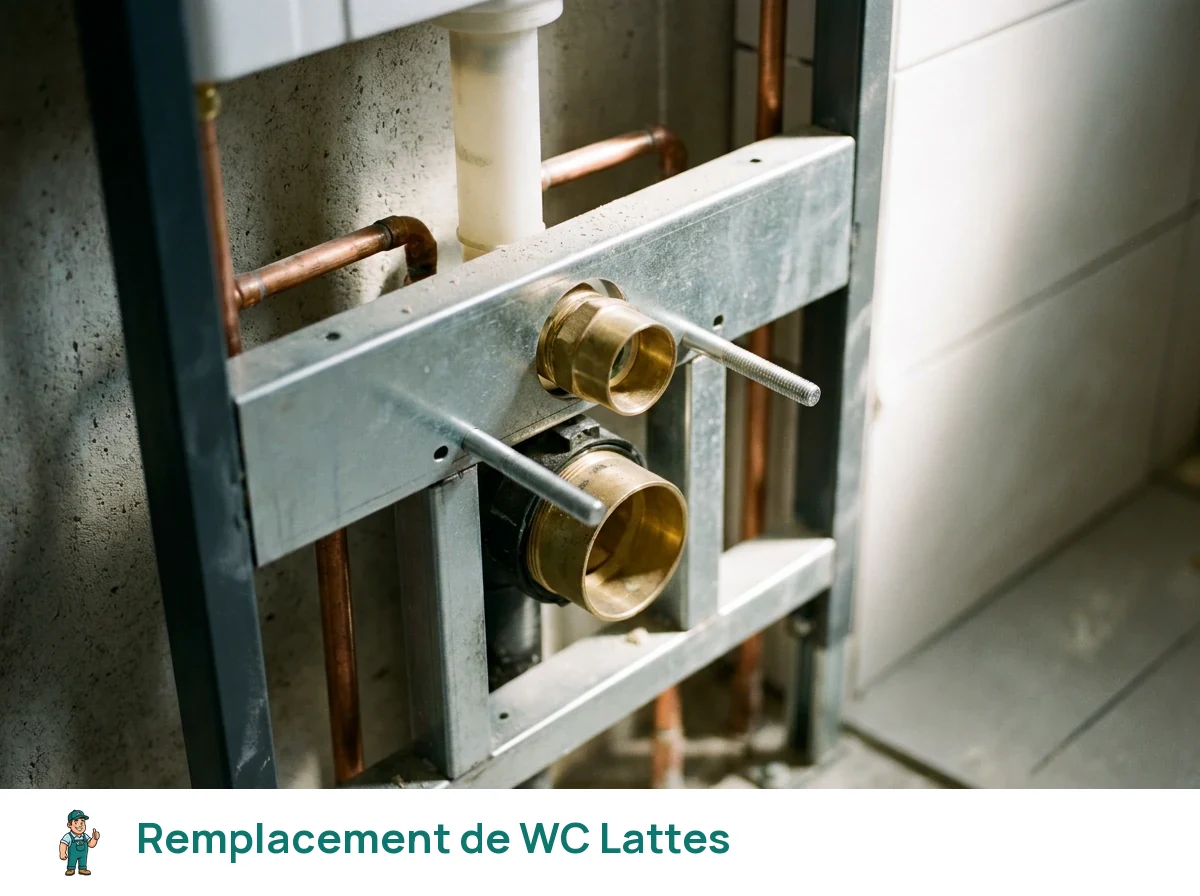 Remplacement de WC à Lattes