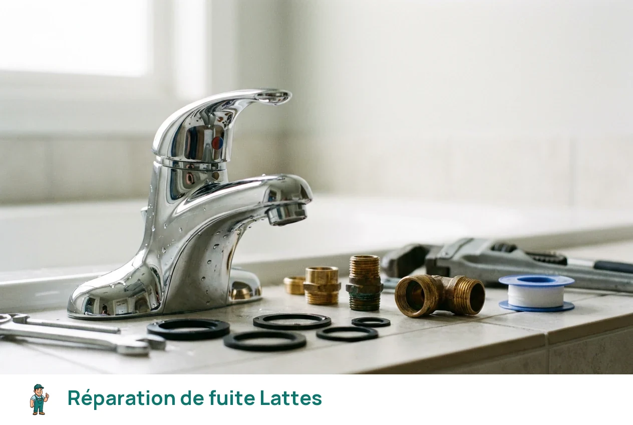 Réparation de fuite à Lattes