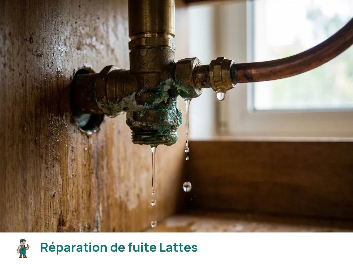 Réparation de fuite à Lattes