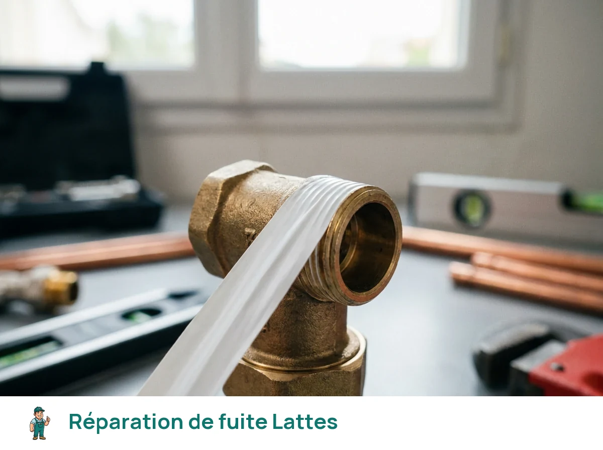 Réparation de fuite à Lattes